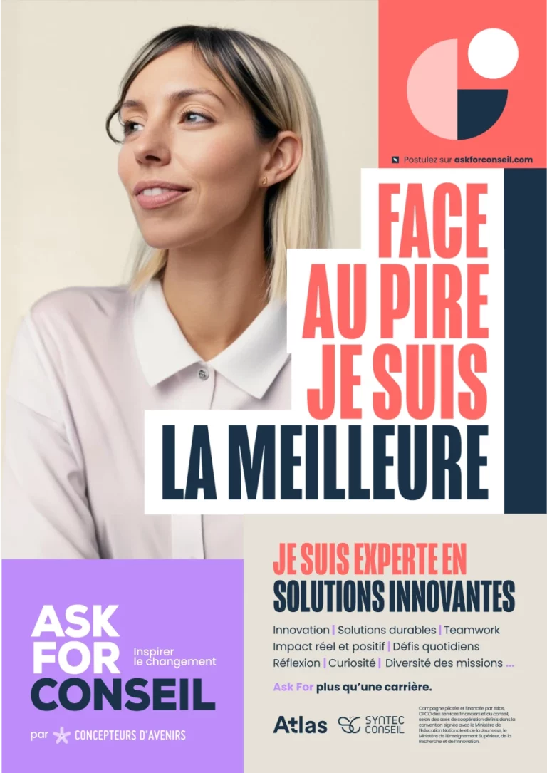 Promotion des métiers - Ask for conseil - Affiche 2
